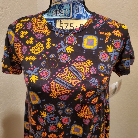 NWT XXSMALL LULAROE CARLY DRESS - Picture 3 of 5